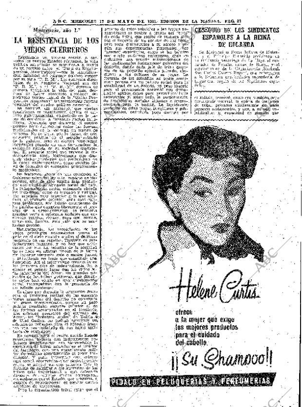 ABC MADRID 17-05-1961 página 37