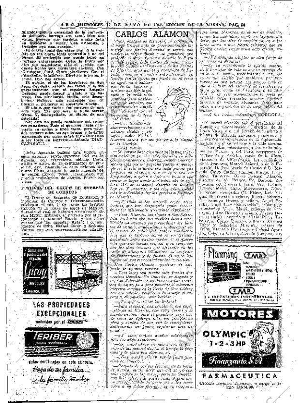 ABC MADRID 17-05-1961 página 50