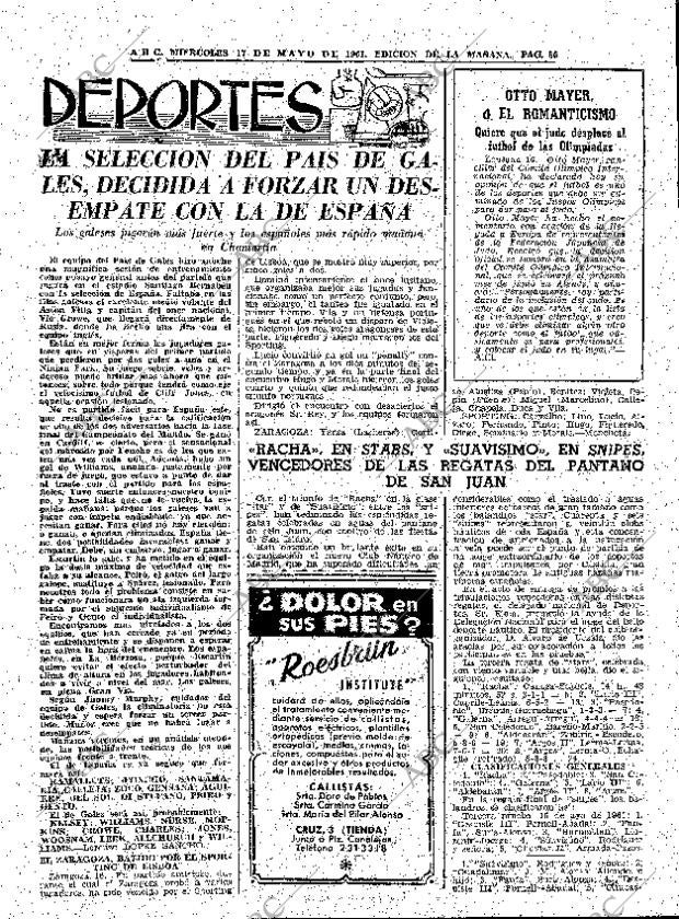 ABC MADRID 17-05-1961 página 55