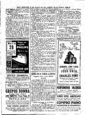 ABC MADRID 17-05-1961 página 56
