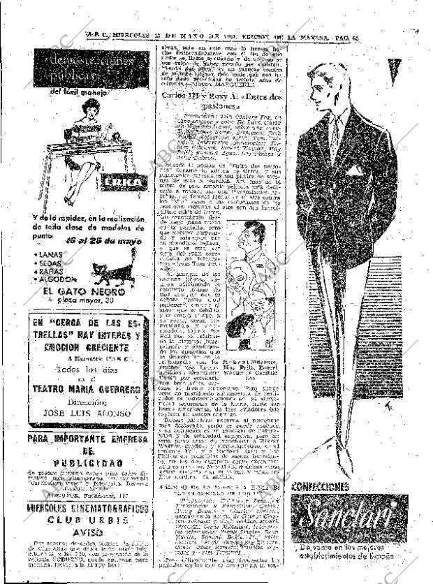 ABC MADRID 17-05-1961 página 60
