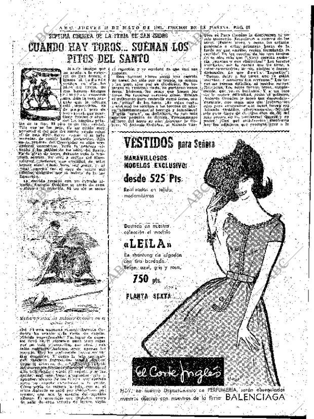 ABC MADRID 18-05-1961 página 55