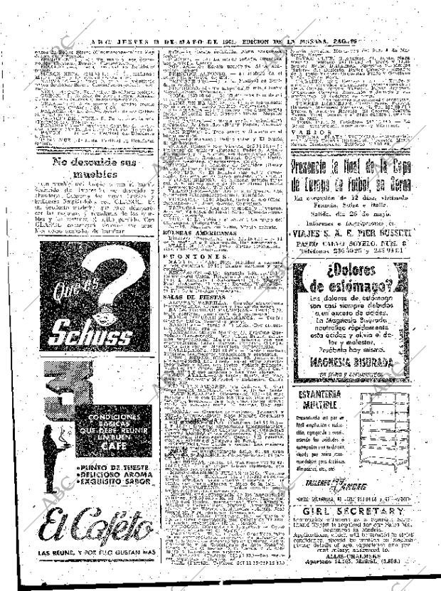 ABC MADRID 18-05-1961 página 66