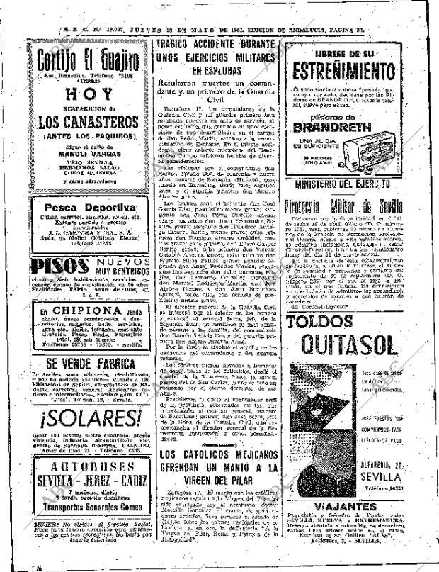 ABC SEVILLA 18-05-1961 página 32