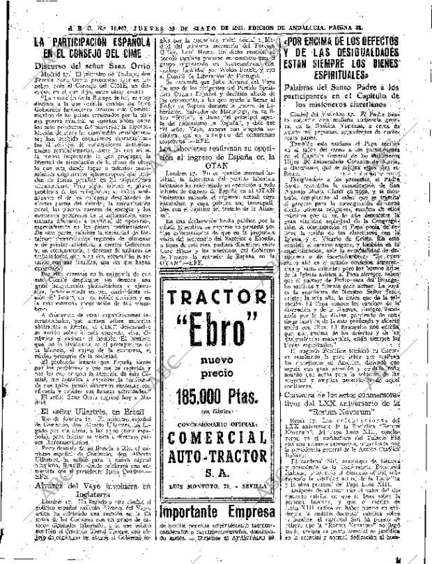 ABC SEVILLA 18-05-1961 página 33