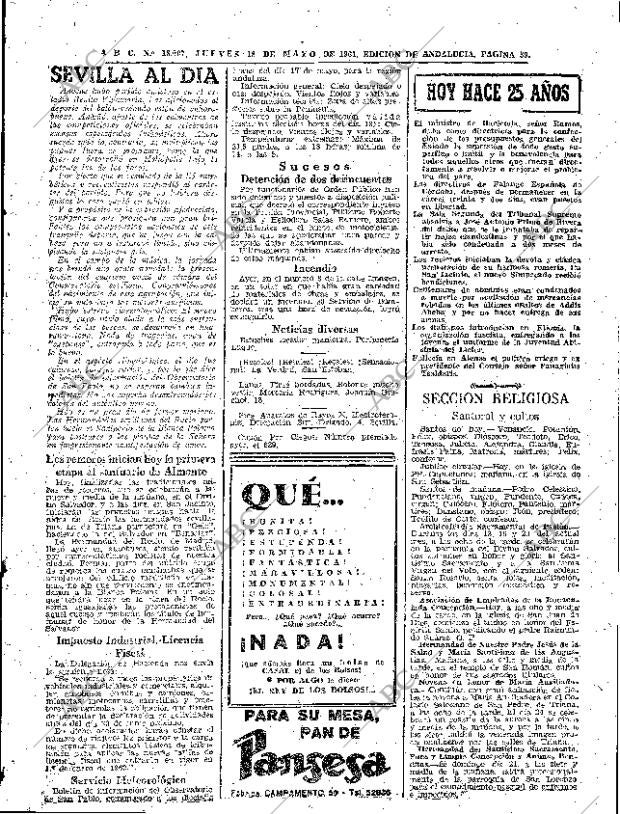 ABC SEVILLA 18-05-1961 página 39