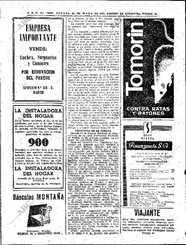 ABC SEVILLA 18-05-1961 página 42