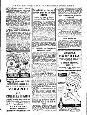 ABC SEVILLA 18-05-1961 página 43