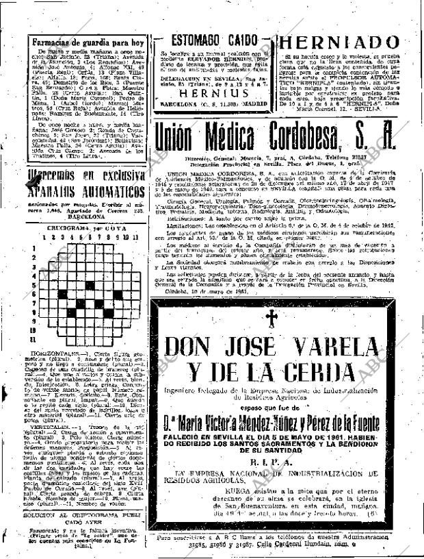 ABC SEVILLA 18-05-1961 página 51