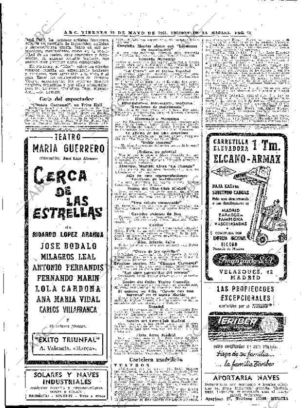 ABC MADRID 19-05-1961 página 64