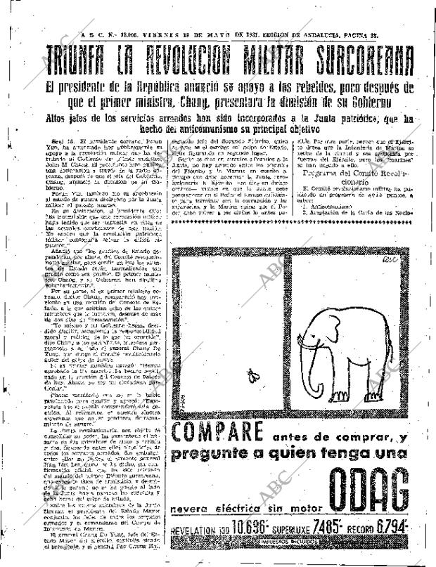 ABC SEVILLA 19-05-1961 página 33