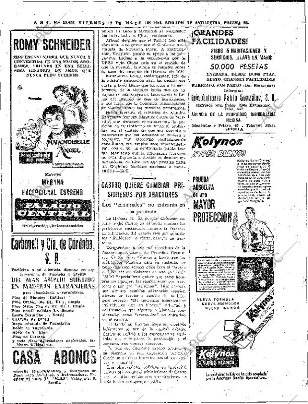 ABC SEVILLA 19-05-1961 página 36