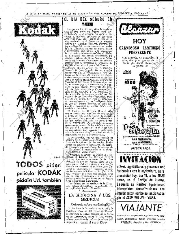 ABC SEVILLA 19-05-1961 página 44