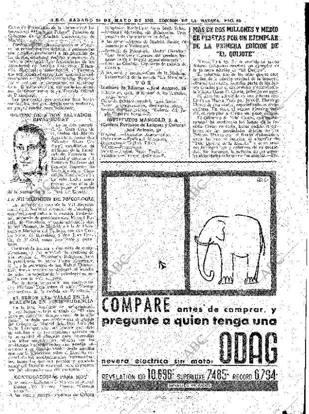 ABC MADRID 20-05-1961 página 63