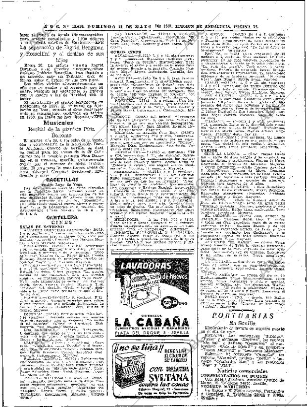 ABC SEVILLA 21-05-1961 página 78