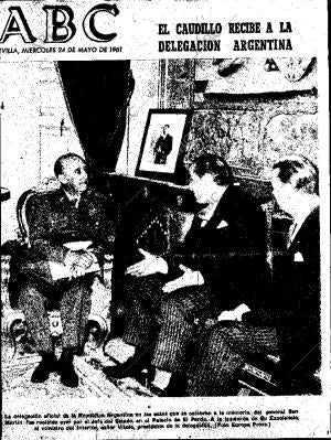 ABC SEVILLA 24-05-1961 página 1