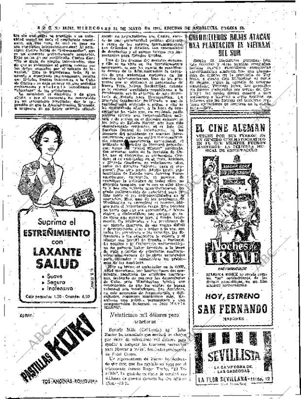 ABC SEVILLA 24-05-1961 página 22