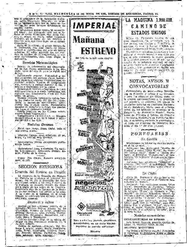 ABC SEVILLA 24-05-1961 página 28