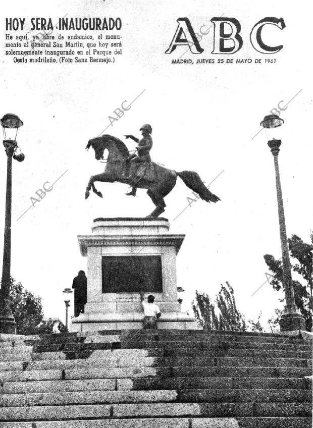 ABC MADRID 25-05-1961 página 1
