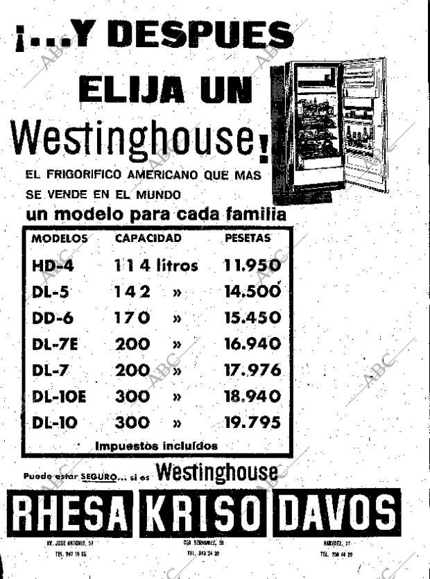 ABC MADRID 25-05-1961 página 19