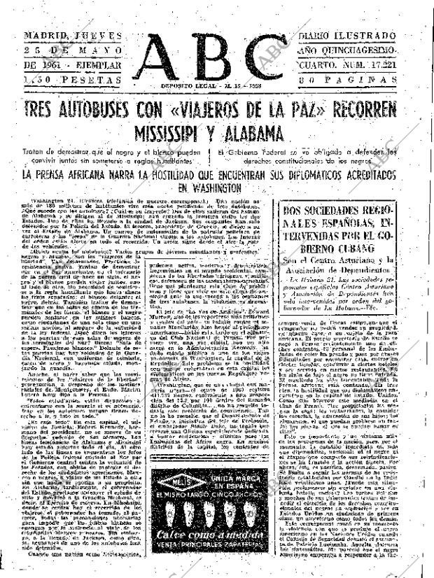 ABC MADRID 25-05-1961 página 31