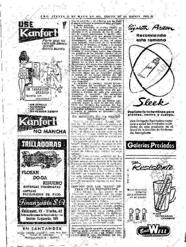ABC MADRID 25-05-1961 página 32
