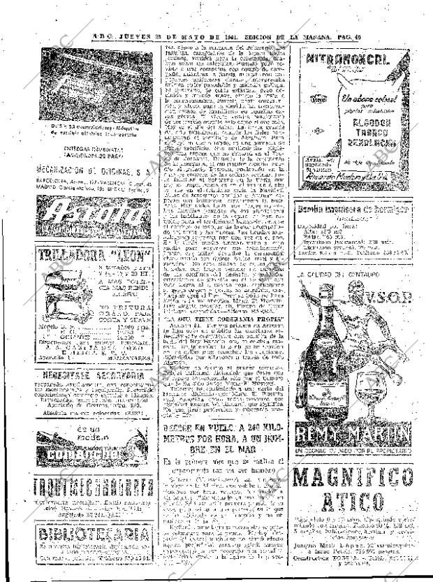 ABC MADRID 25-05-1961 página 40