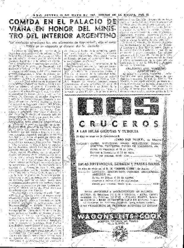 ABC MADRID 25-05-1961 página 45