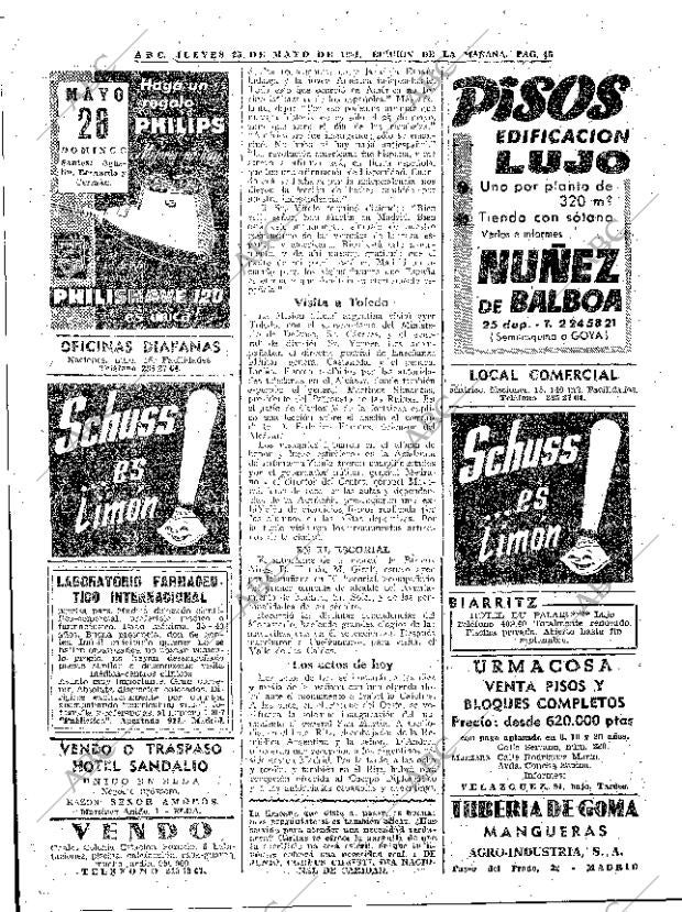 ABC MADRID 25-05-1961 página 46