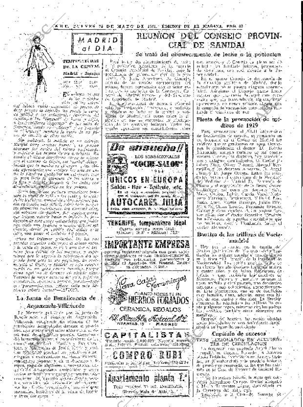 ABC MADRID 25-05-1961 página 57