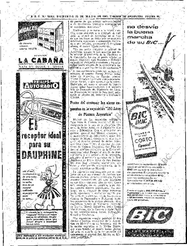ABC SEVILLA 28-05-1961 página 54