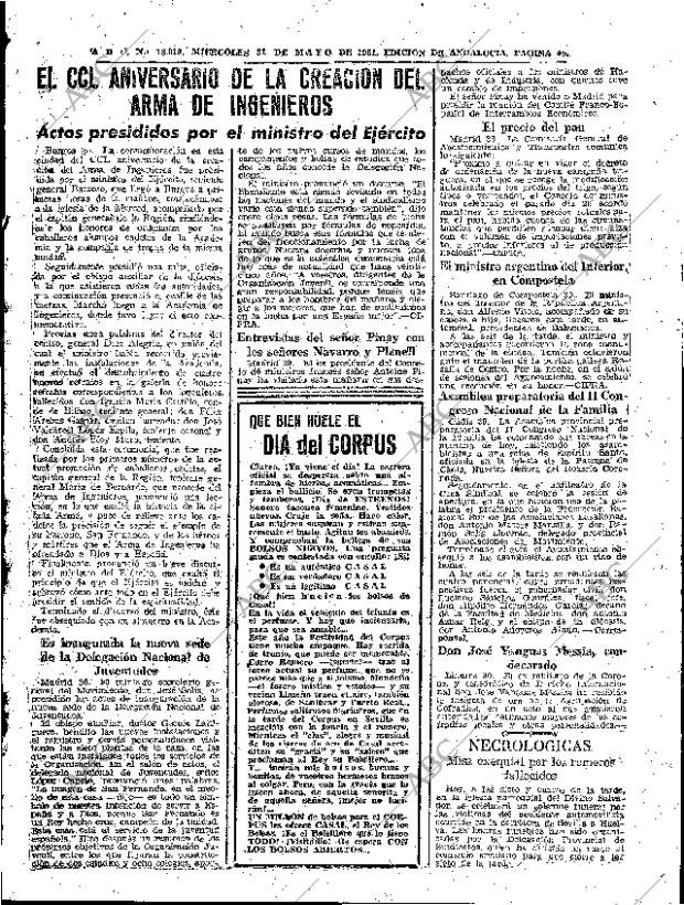 ABC SEVILLA 31-05-1961 página 45