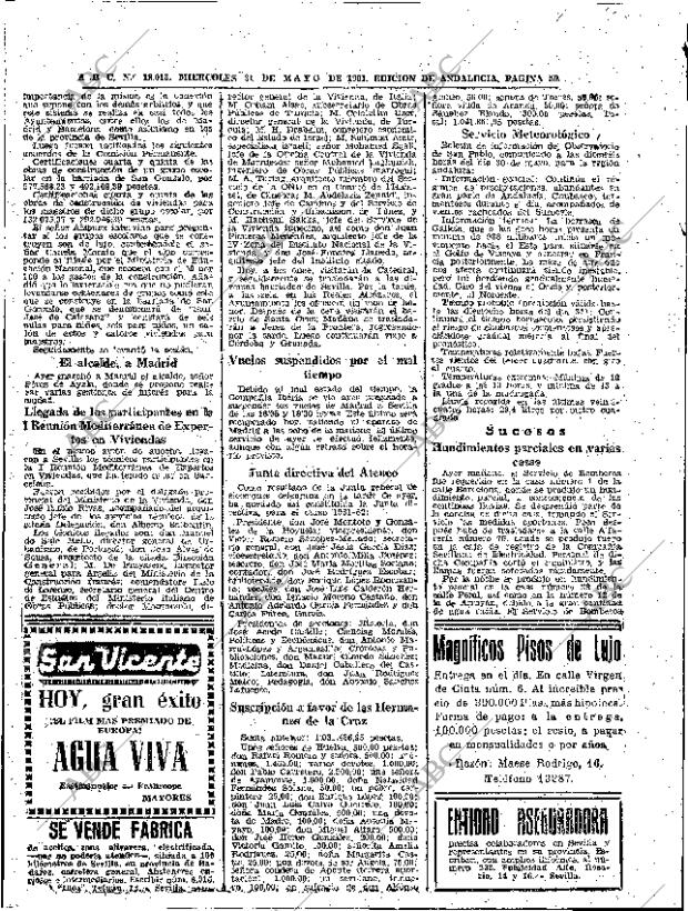 ABC SEVILLA 31-05-1961 página 50