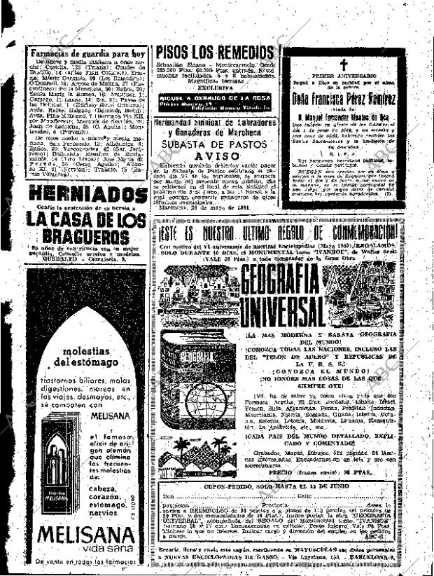 ABC SEVILLA 31-05-1961 página 63