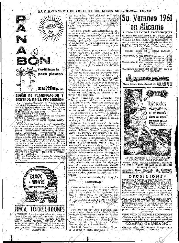 ABC MADRID 04-06-1961 página 102