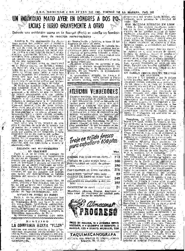 ABC MADRID 04-06-1961 página 103