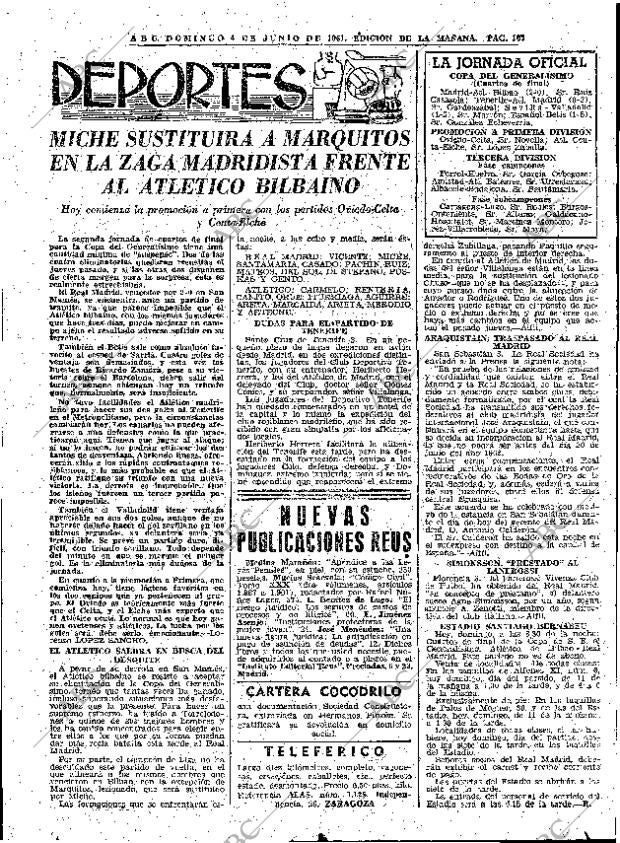 ABC MADRID 04-06-1961 página 107