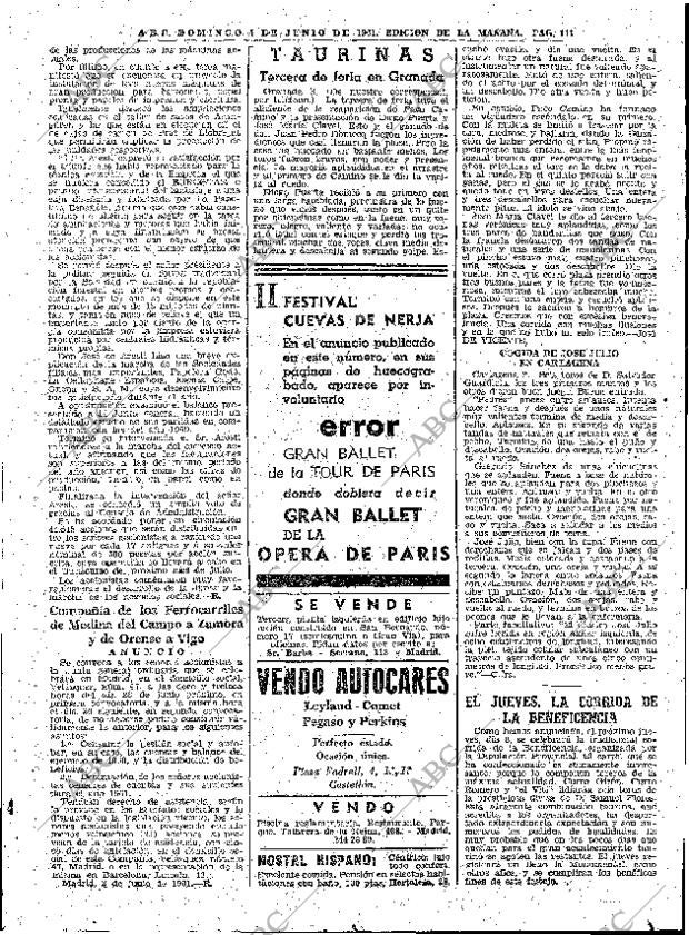 ABC MADRID 04-06-1961 página 111