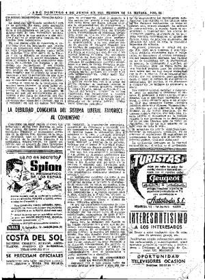 ABC MADRID 04-06-1961 página 84