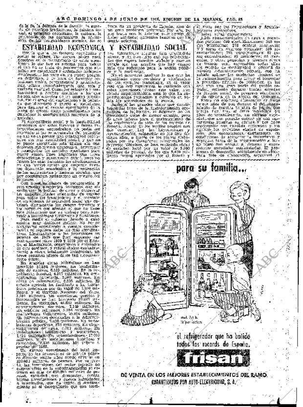 ABC MADRID 04-06-1961 página 85
