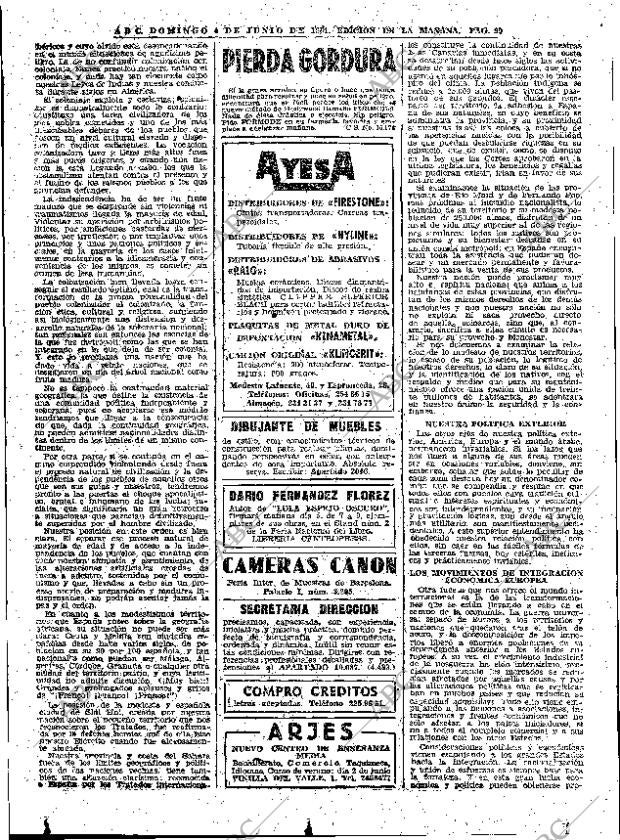 ABC MADRID 04-06-1961 página 90