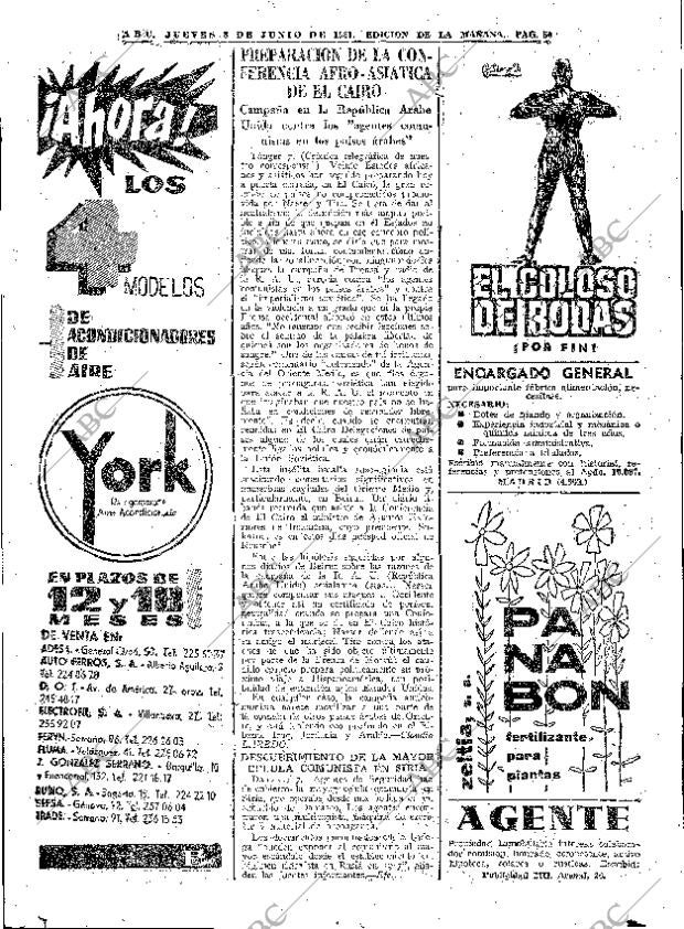 ABC MADRID 08-06-1961 página 50