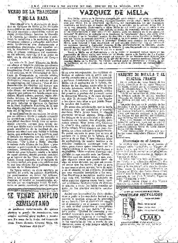 ABC MADRID 08-06-1961 página 57
