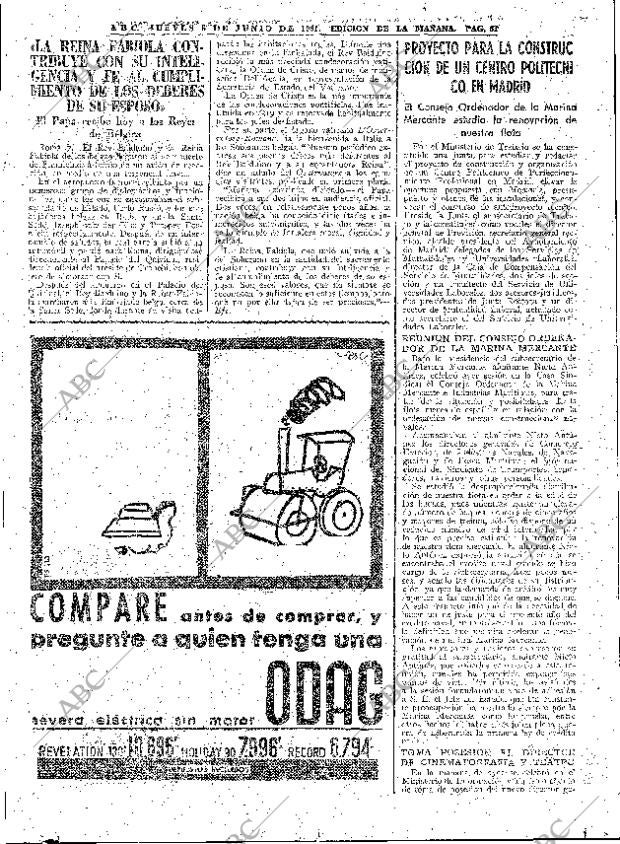 ABC MADRID 08-06-1961 página 61