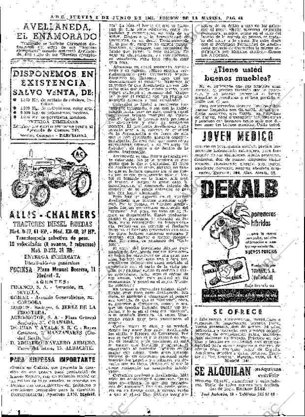ABC MADRID 08-06-1961 página 64