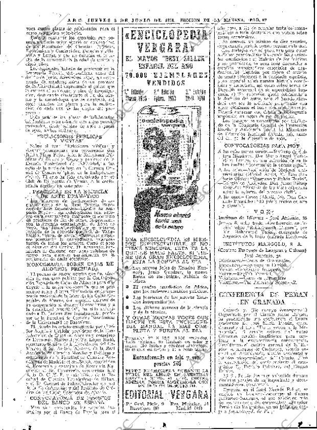 ABC MADRID 08-06-1961 página 67