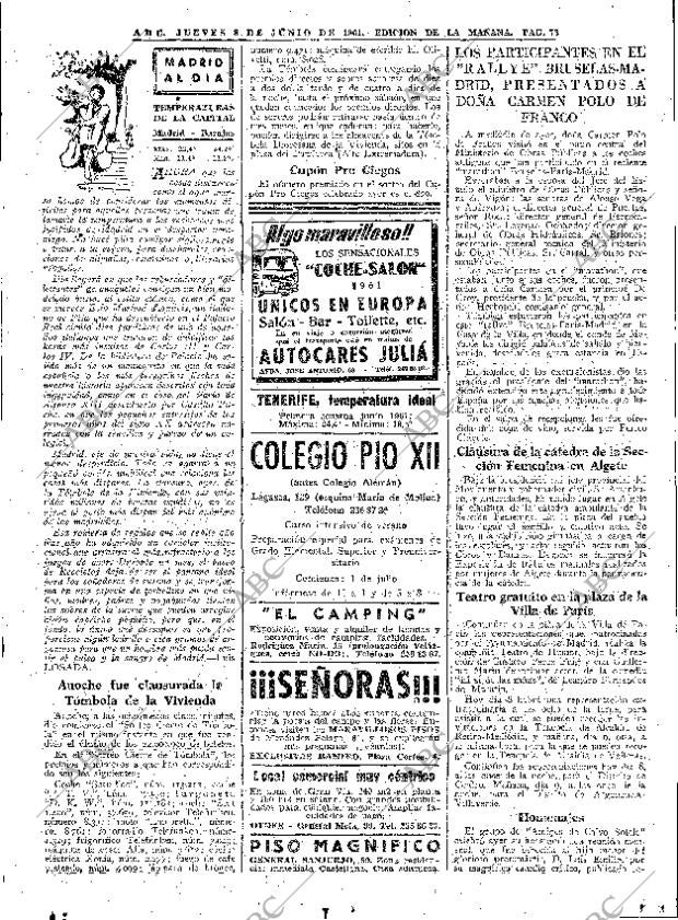 ABC MADRID 08-06-1961 página 73