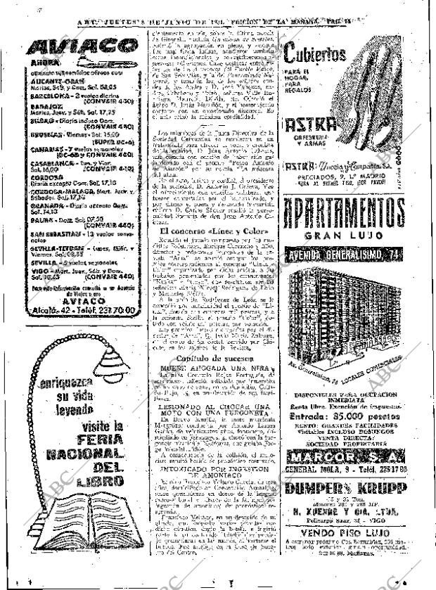 ABC MADRID 08-06-1961 página 74
