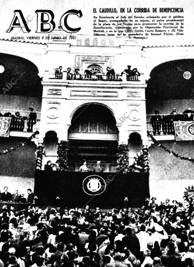 ABC MADRID 09-06-1961 página 1