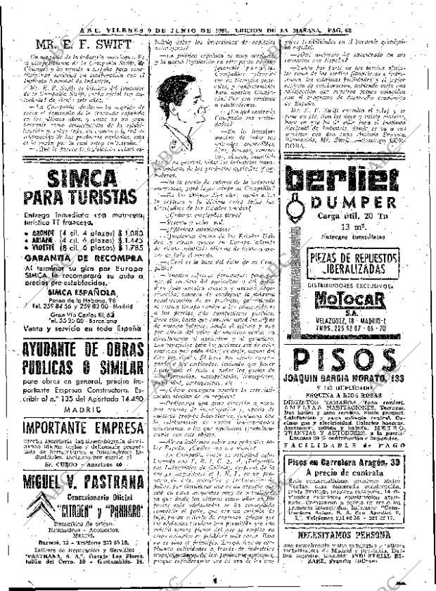 ABC MADRID 09-06-1961 página 62